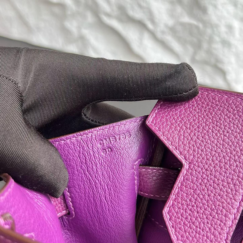 エルメス バーキン 30の通販 HERMES バーキン30 アネモネ トゴ シルバー金具 H027633CKP9 エルメスバーキン30コピー - 画像 (4)