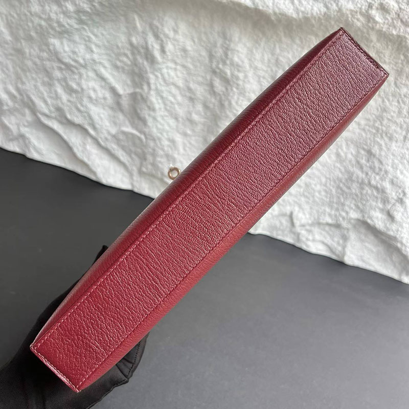 エルメス ケリーエランの通販 HERMES ケリーエラン ルージュアッシュ シェブルミゾル ゴールド金具 H085885CC55 ケリーエラン 定価 - 画像 (2)