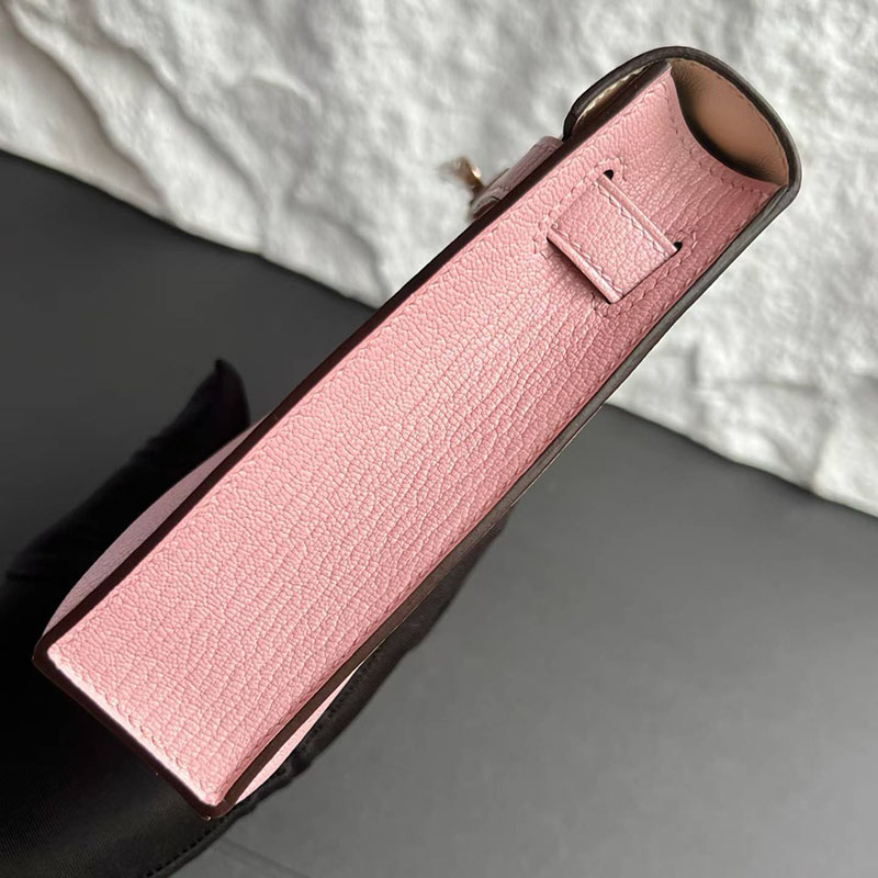 エルメス ケリーエランの通販 HERMES ケリーエラン ローズサクラ シェブルミゾル ローズゴールド金具 H085885CD3Q ケリーエラン 人気 - 画像 (6)