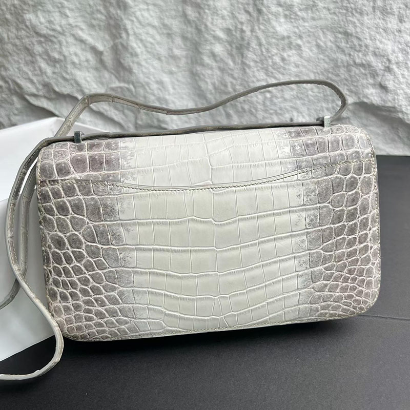 エルメス コンスタンス エランの通販 HERMES コンスタンス3 エラン ヒマラヤ クロコダイル シルバー金具 H063149CK01 コンスタンス エラン 希少 - 画像 (8)