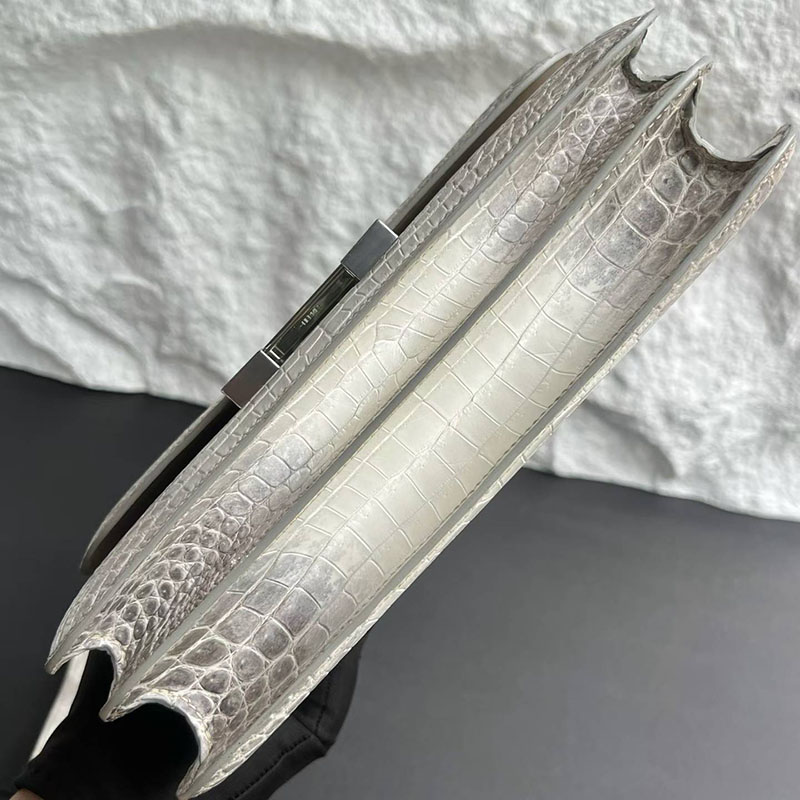 エルメス コンスタンス エランの通販 HERMES コンスタンス3 エラン ヒマラヤ クロコダイル シルバー金具 H063149CK01 コンスタンス エラン 希少 - 画像 (2)
