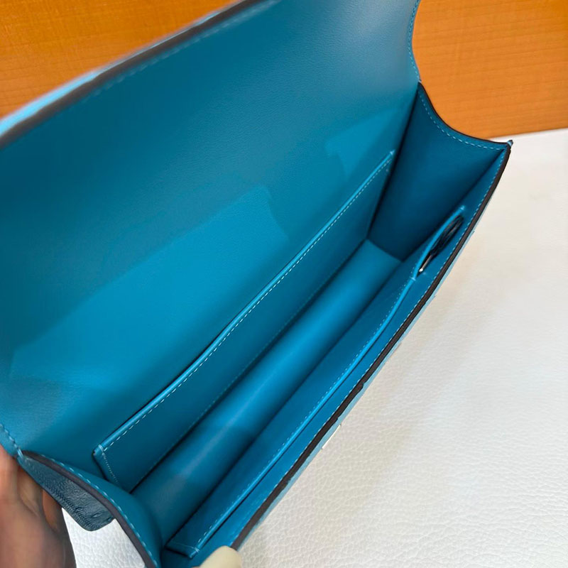 エルメス コンスタンス エランの通販 HERMES コンスタンス3 エラン ブルードノール オーストリッチ シルバー金具 H063148CCP3 コンスタンス エラン 人気 - 画像 (4)