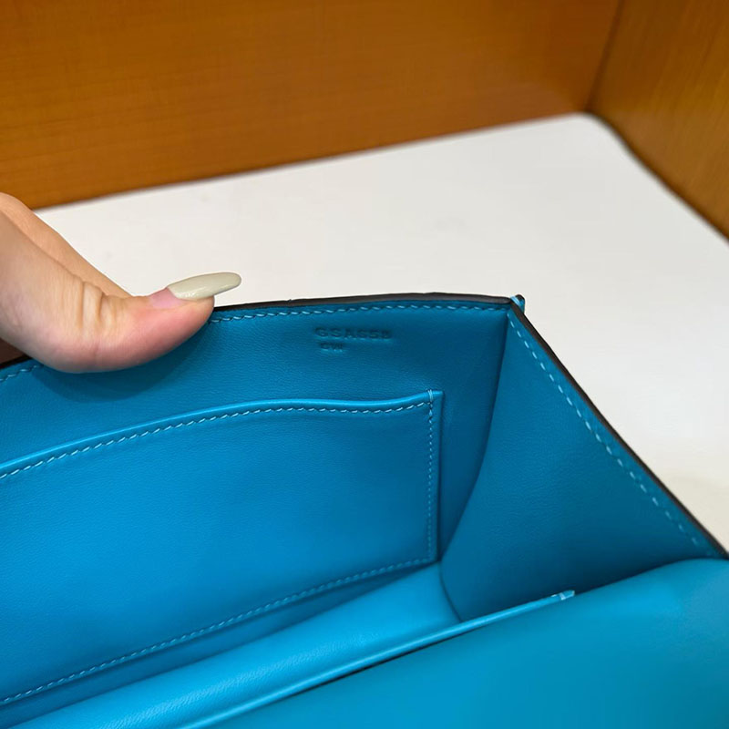 エルメス コンスタンス エランの通販 HERMES コンスタンス3 エラン ブルードノール オーストリッチ シルバー金具 H063148CCP3 コンスタンス エラン 人気 - 画像 (3)