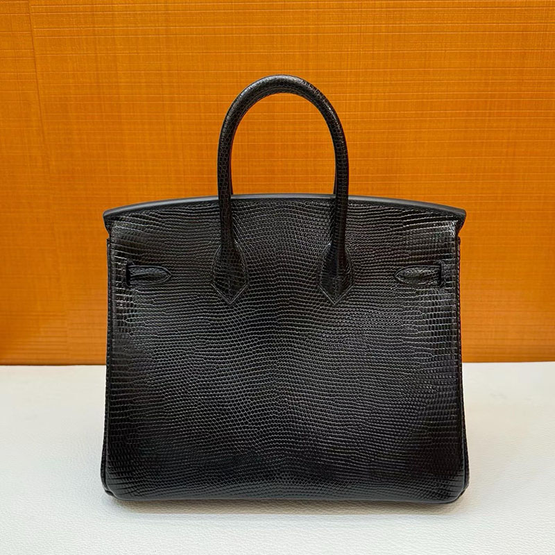 エルメス バーキン 25の通販 HERMES バーキン25 黒 ブラック リザード シルバー金具 H043957CK89 バーキン25 黒 定価 - 画像 (8)