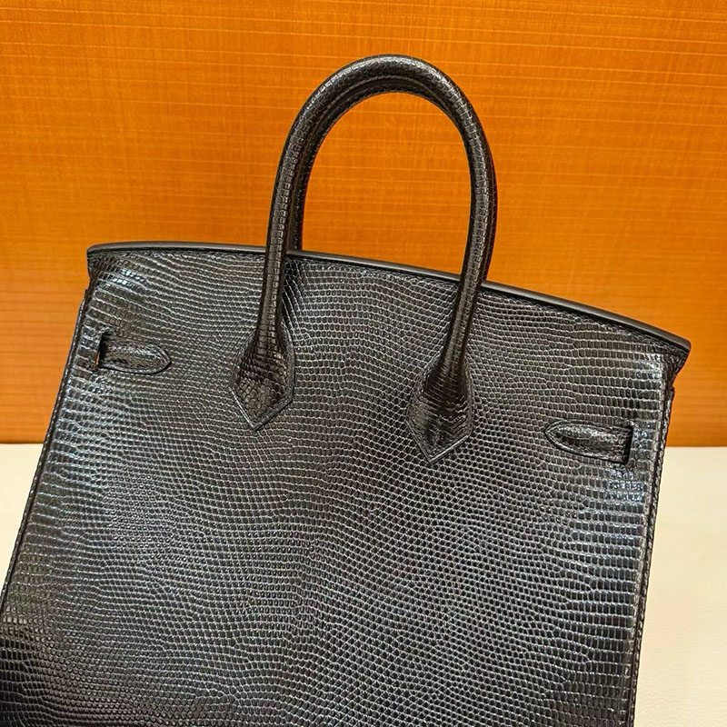 エルメス バーキン 25の通販 HERMES バーキン25 黒 ブラック リザード シルバー金具 H043957CK89 バーキン25 黒 定価 - 画像 (7)