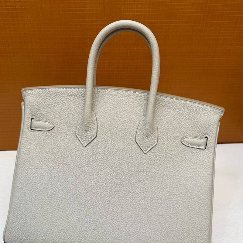 エルメス バーキン25の通販 HERMES バーキン25 パールグレー トゴ シルバー金具 H041702CK80 バーキン25 値段 - 画像 (6)