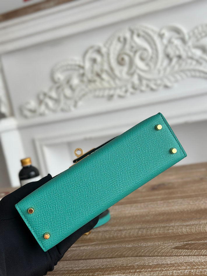 エルメス ショルダーバッグの定価 HERMES ケリーミニ2 ヴェールヴェロン ヴォーエプソン ゴールド金具 H073663CCU1 エルメス ショルダーバッグ 新作 - 画像 (7)