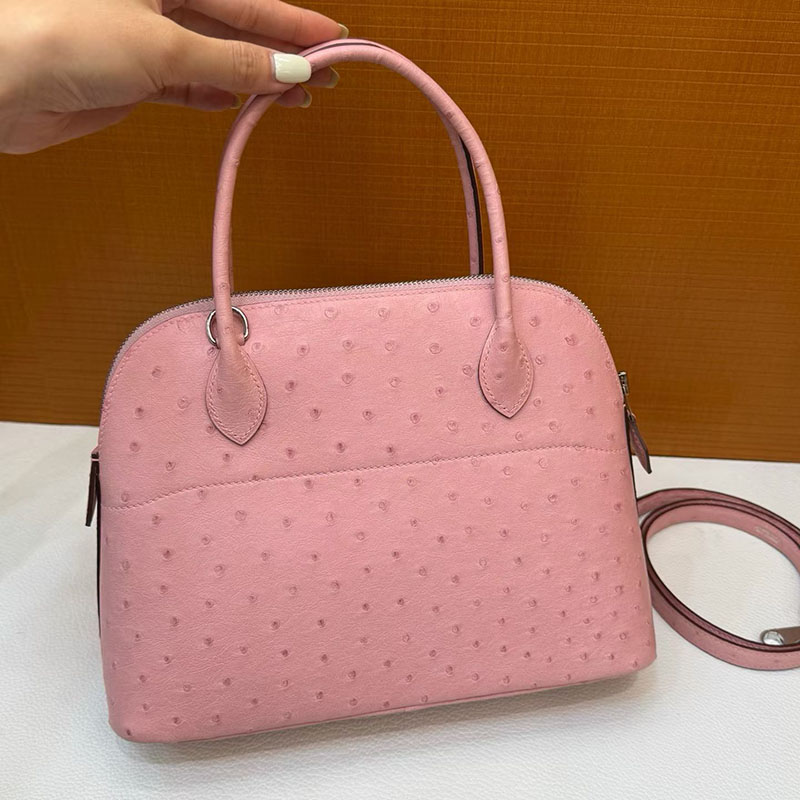 エルメス ボリード27の通販 HERMES ボリード27 テリキュート オーストリッチ シルバー金具 H047470CK94 エルメス ボリード27 定価 - 画像 (3)
