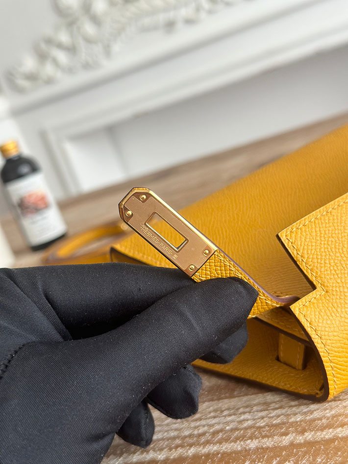 エルメス ショルダーバッグの定価 HERMES ケリーミニ2 ナチュラルサブレ ヴォーエプソン ゴールド金具 H073663CC21 エルメス ミニケリー2 定価 - 画像 (3)