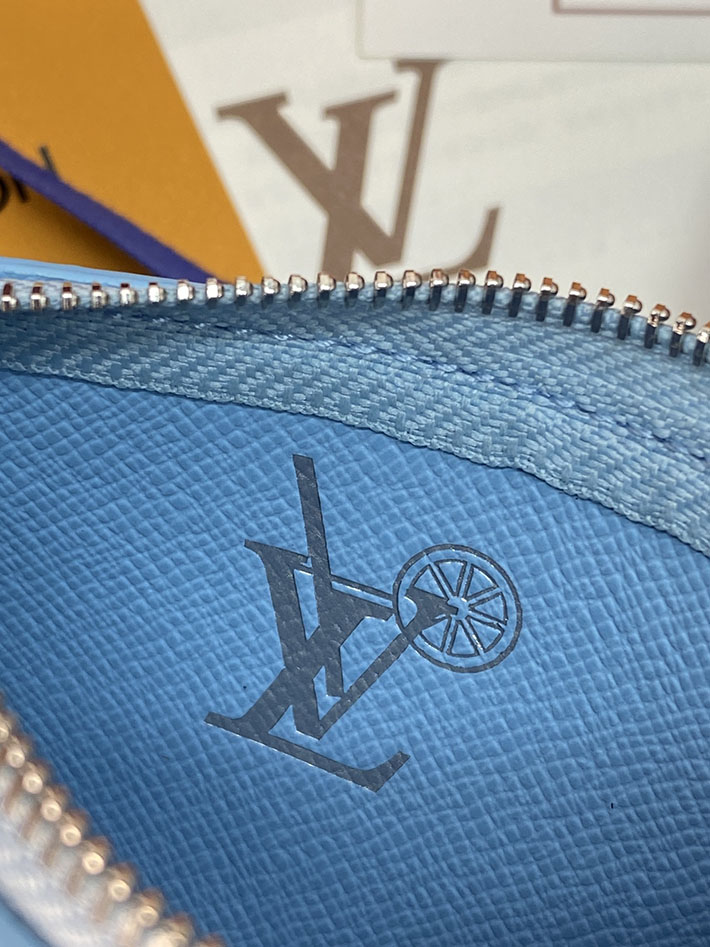 ルイヴィトン カードケース 販売店舗 lv カード&キーケース ポシェット・クレ フローズンブルー 2633299 ヴィトン キーケース 新作 - 画像 (6)