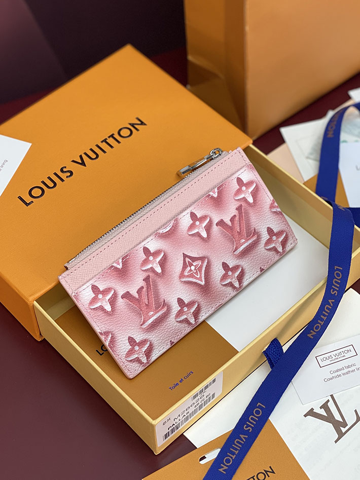 ルイヴィトン カードケース 販売店舗 lv コインカード・ケース コットンキャンディピンク 2633301 ヴィトン カードケース 財布代わり - 画像 (9)