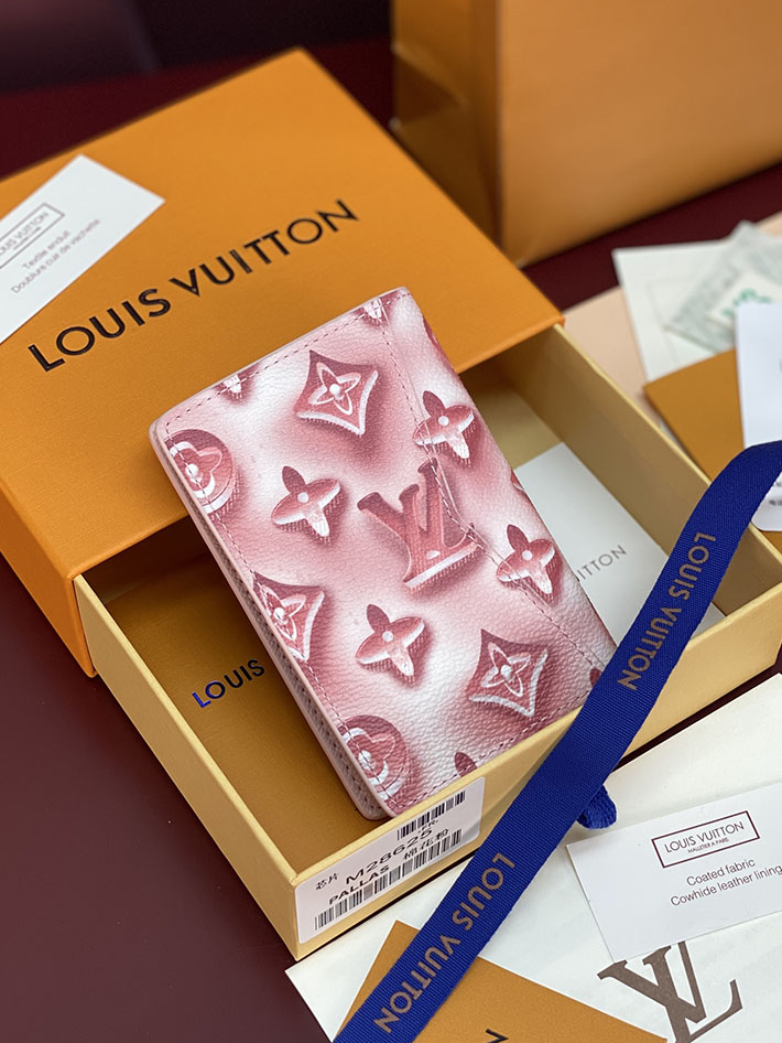 ルイヴィトン カードケース 販売店舗 lv カードケース オーガナイザー・ドゥ ポッシュ コットンキャンディピンク M28625 ヴィトン カードケース レディース - 画像 (12)