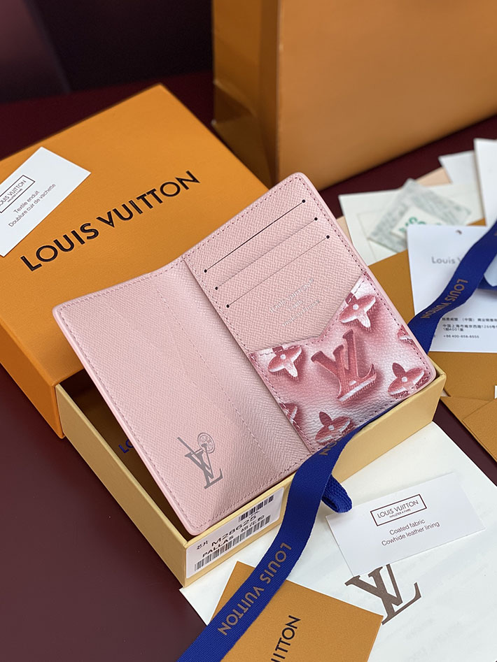 ルイヴィトン カードケース 販売店舗 lv カードケース オーガナイザー・ドゥ ポッシュ コットンキャンディピンク M28625 ヴィトン カードケース レディース - 画像 (11)