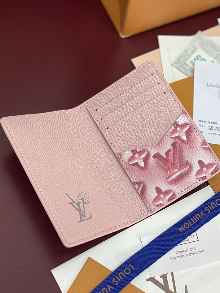 ルイヴィトン カードケース 販売店舗 lv カードケース オーガナイザー・ドゥ ポッシュ コットンキャンディピンク M28625 ヴィトン カードケース レディース - 画像 (9)