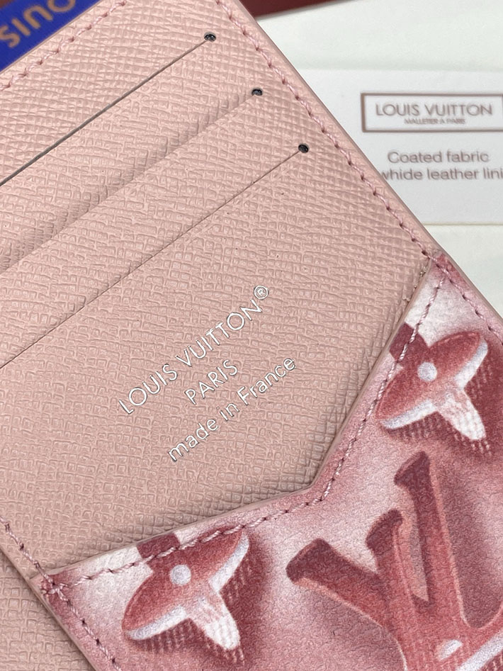 ルイヴィトン カードケース 販売店舗 lv カードケース オーガナイザー・ドゥ ポッシュ コットンキャンディピンク M28625 ヴィトン カードケース レディース - 画像 (5)
