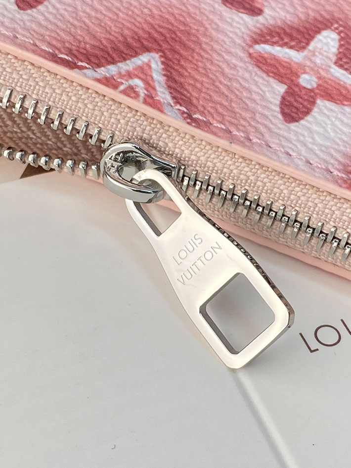 ルイヴィトン カードケース 販売店舗 lv カード&キーケース ポシェット・クレ XS コットンキャンディピンク M28665 ヴィトン キーケース レディース - 画像 (3)