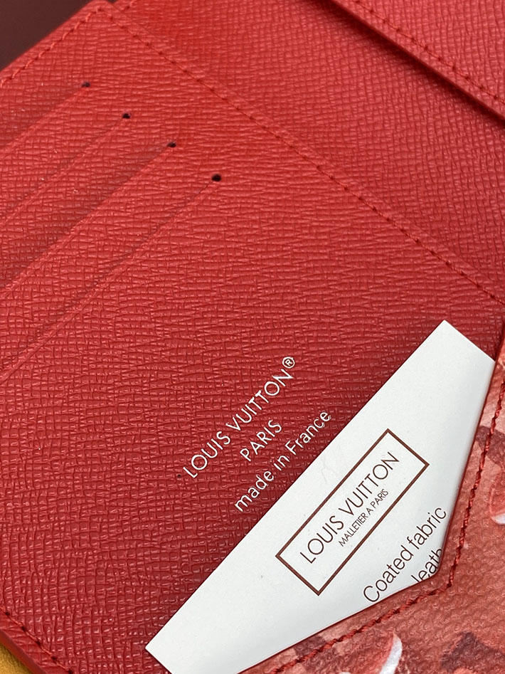 ルイヴィトン 販売店舗 lv パスポートカバー クーヴェルテュール・パスポール ルージュ・グルナディーヌ 2633304 ルイヴィトン カードケース レディース - 画像 (5)