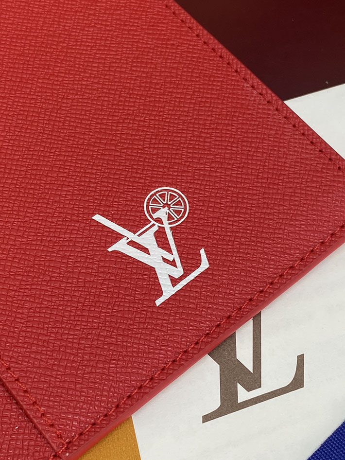 ルイヴィトン 販売店舗 lv パスポートカバー クーヴェルテュール・パスポール ルージュ・グルナディーヌ 2633304 ルイヴィトン カードケース レディース - 画像 (4)