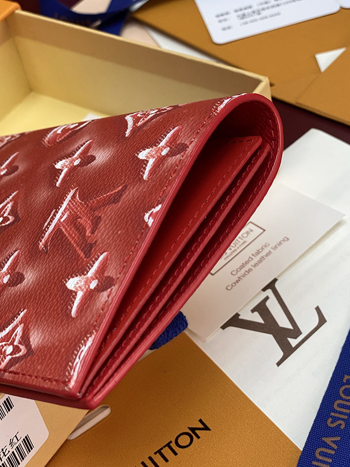 ルイヴィトン 販売店舗 lv パスポートカバー クーヴェルテュール・パスポール ルージュ・グルナディーヌ 2633304 ルイヴィトン カードケース レディース - 画像 (3)
