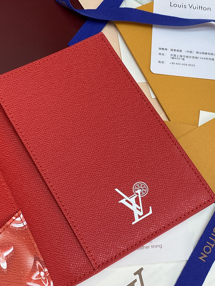 ルイヴィトン 販売店舗 lv パスポートカバー クーヴェルテュール・パスポール ルージュ・グルナディーヌ 2633304 ルイヴィトン カードケース レディース - 画像 (7)