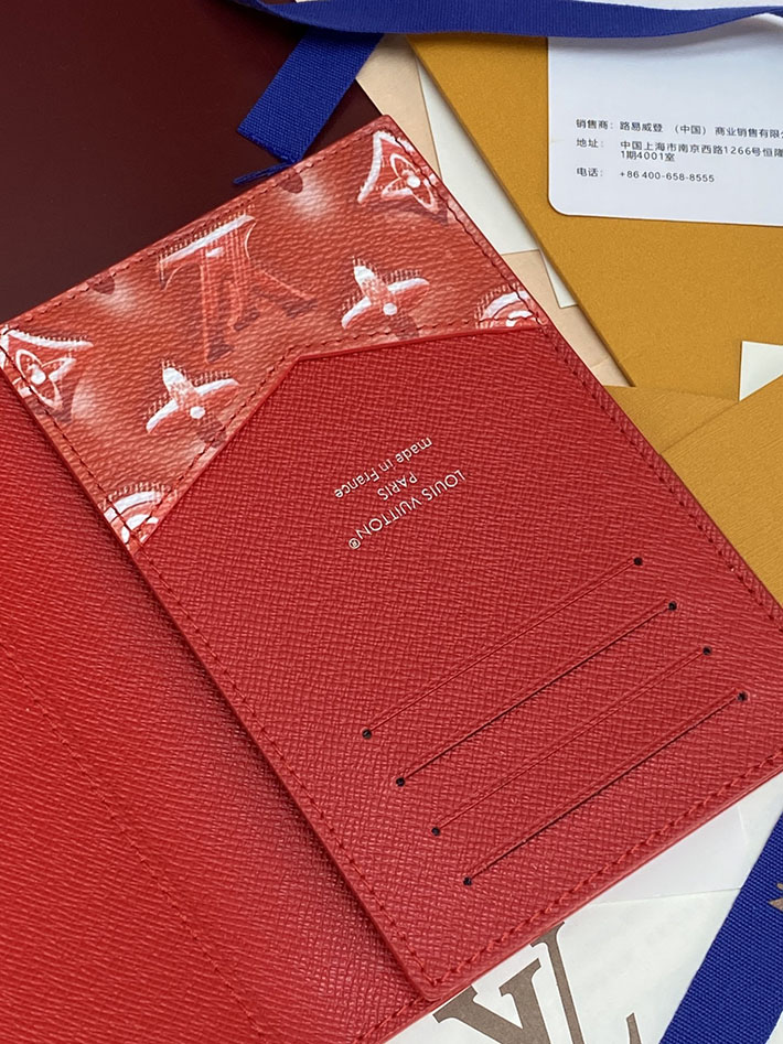 ルイヴィトン 販売店舗 lv パスポートカバー クーヴェルテュール・パスポール ルージュ・グルナディーヌ 2633304 ルイヴィトン カードケース レディース - 画像 (6)
