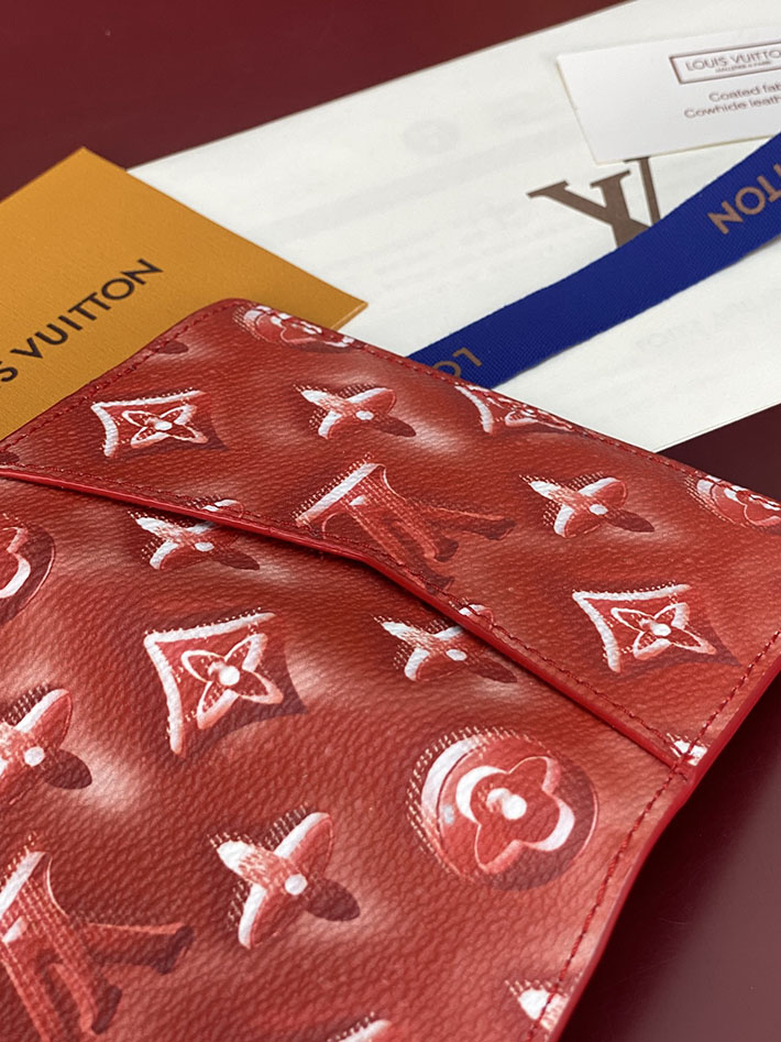 ルイヴィトン カードケース 販売店舗 lv カードケース オーガナイザー・ドゥ ポッシュ ルージュ・グルナディーヌ M28624 ルイヴィトン カードケース 財布 - 画像 (3)
