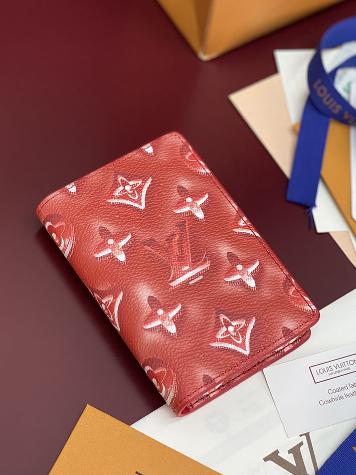 ルイヴィトン カードケース 販売店舗 lv カードケース オーガナイザー・ドゥ ポッシュ ルージュ・グルナディーヌ M28624 ルイヴィトン カードケース 財布 - 画像 (9)