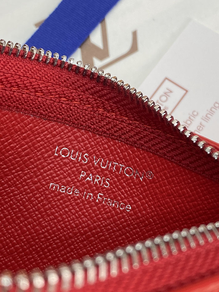 ルイヴィトン カードケース 販売店舗 lv カード&キーケース ポシェット・クレ ルージュ・グルナディーヌ 2633307 ルイヴィトン カードケース 財布代わり - 画像 (5)