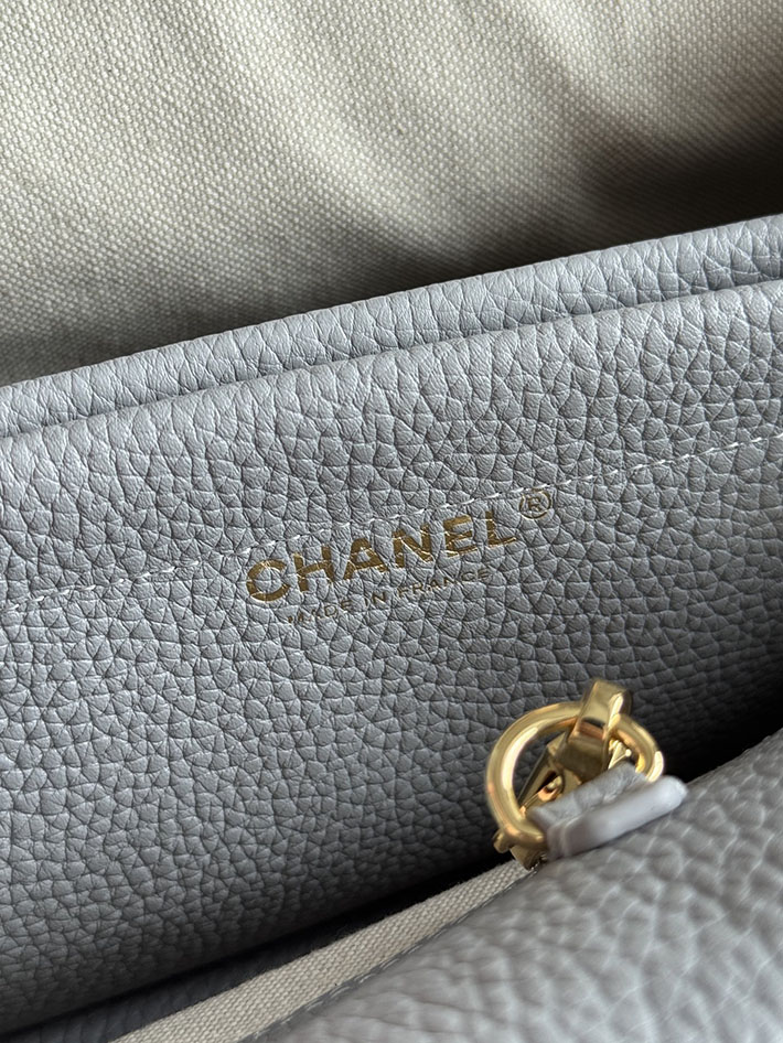 シャネル 新作バッグ 2026 CHANEL 2026年 新作 スモール ショッピング バッグ ライトブルー AS6288-B24248-N0195 シャネルバッグ 人気ランキング - 画像 (2)