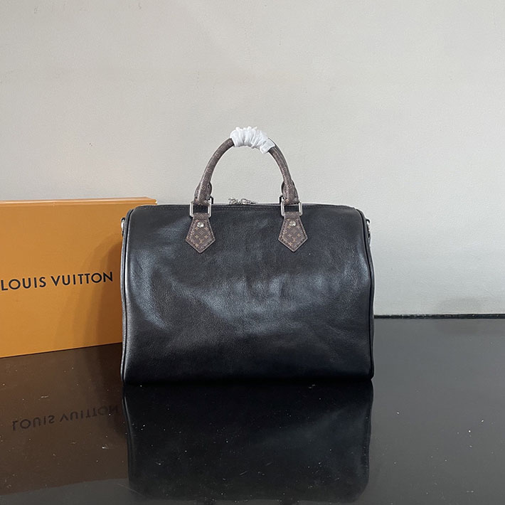 ルイヴィトン販売店舗 レディースバッグ Louis Vuitton スピーディ・ソフト 30 ブラック M29419 ルイヴィトン スピーディ 新作 - 画像 (8)