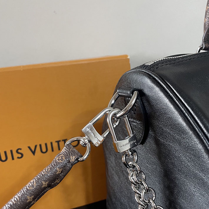 ルイヴィトン販売店舗 レディースバッグ Louis Vuitton スピーディ・ソフト 30 ブラック M29419 ルイヴィトン スピーディ 新作 - 画像 (5)