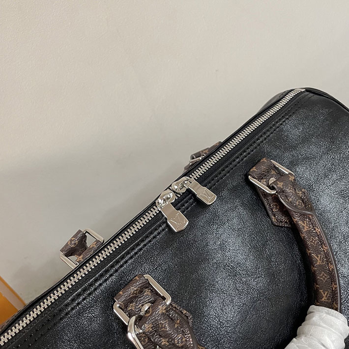ルイヴィトン販売店舗 レディースバッグ Louis Vuitton スピーディ・ソフト 30 ブラック M29419 ルイヴィトン スピーディ 新作 - 画像 (4)