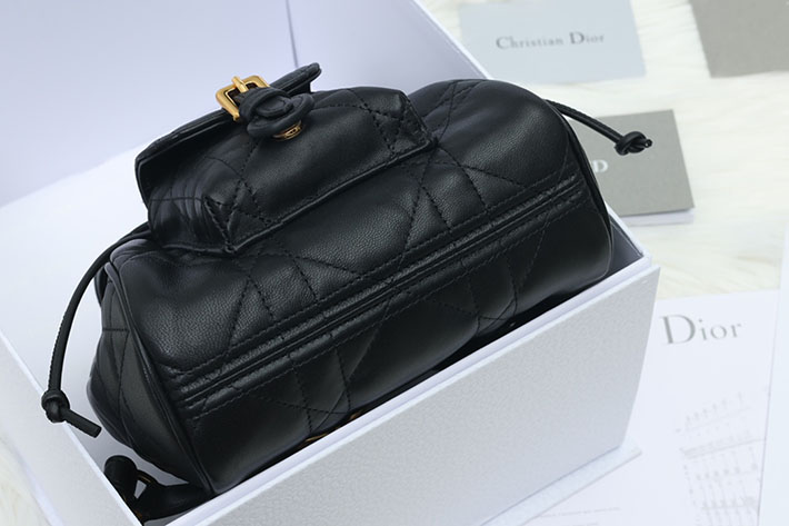 最高級ディオールスーパーコピー Dior Caro バックパック スモール ブラック M6302UNOZ_M900 ディオール バック パック レディース - 画像 (8)