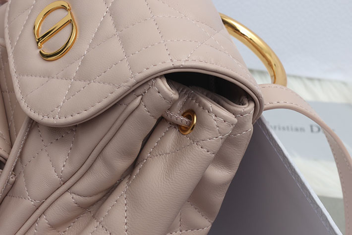 最高級ディオールスーパーコピー Dior Caro バックパック スモール ピンク M6302UNOZ_M413 ディオール リュック アウトレット - 画像 (6)