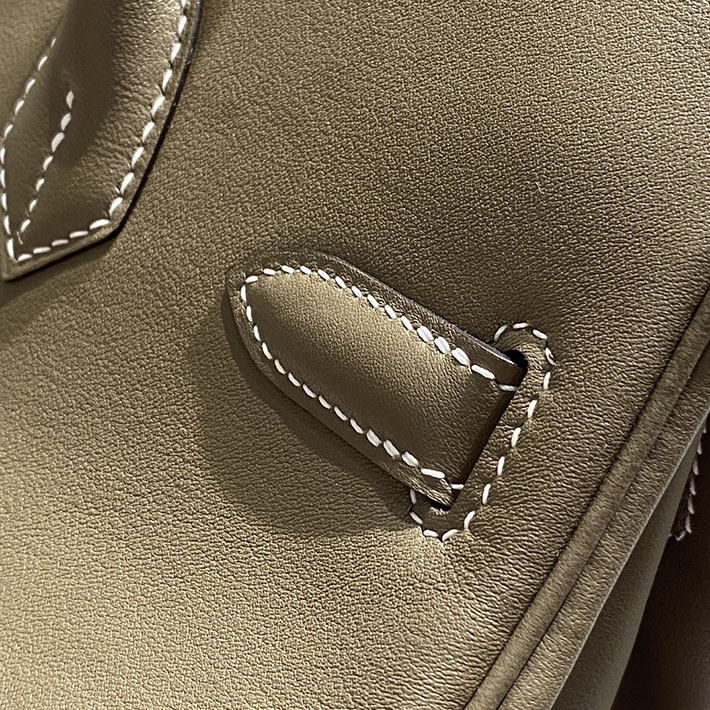 ショルダーバーキン29の定価 HERMES バーキンショルダーライト 29 エトゥープ スイフト シルバー金具 H085237CK18 エルメス バッグ人気ランキング - 画像 (6)