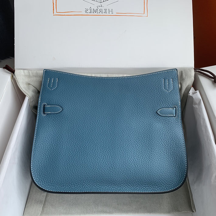 エルメス ジプシエールの通販 HERMES ジプシエール 28cm ブルージーン トリヨンクレマンス シルバー金具 H061784CK75 ジプシエール 28 定価 - 画像 (8)