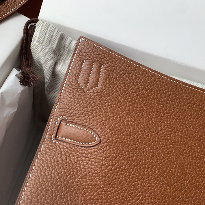 エルメス ジプシエールの通販 HERMES ジプシエール 28cm ゴールド トリヨンクレマンス シルバー金具 H061784CK37 エルメス ジプシエール 定価 - 画像 (8)
