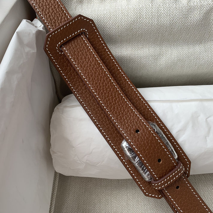 エルメス ジプシエールの通販 HERMES ジプシエール 28cm ゴールド トリヨンクレマンス シルバー金具 H061784CK37 エルメス ジプシエール 定価 - 画像 (2)