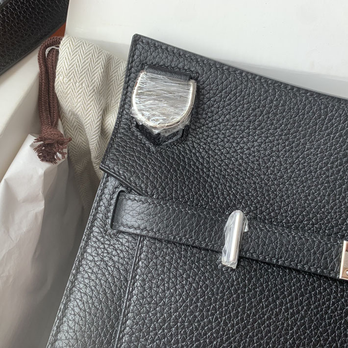 エルメス ジプシエールの通販 HERMES ジプシエール 28cm ブラック トリヨンクレマンス シルバー金具 H061784CK89 エルメス ジプシエール 28 定価 - 画像 (9)