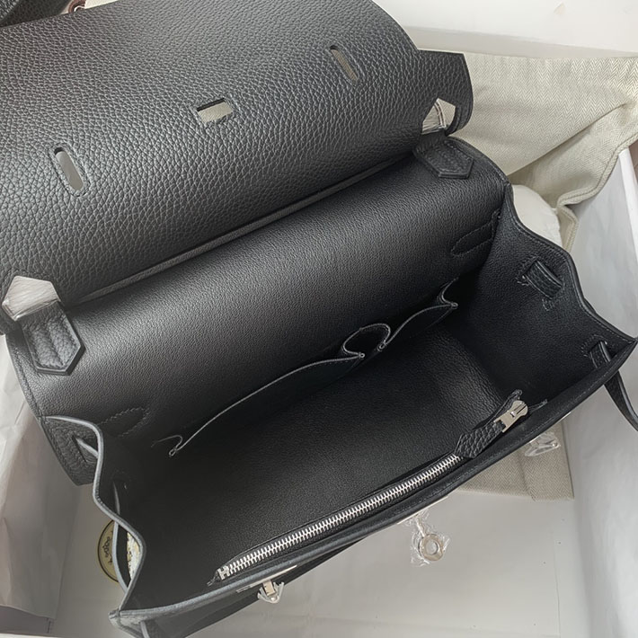 エルメス ジプシエールの通販 HERMES ジプシエール 28cm ブラック トリヨンクレマンス シルバー金具 H061784CK89 エルメス ジプシエール 28 定価 - 画像 (3)