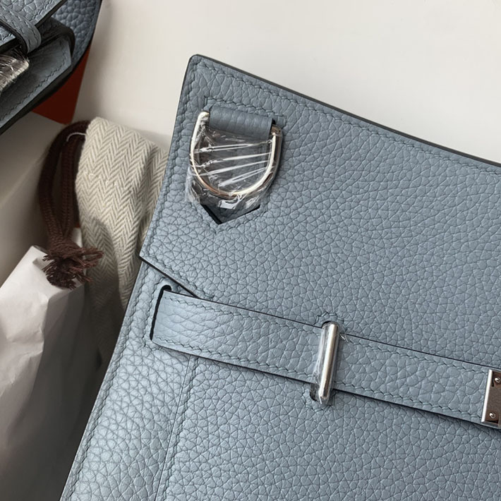 エルメス ジプシエールの通販 HERMES ジプシエール 28cm ブルーラン トリヨンクレマンス シルバー金具 H061784CKJ7 エルメス メンズ ショルダーバッグ - 画像 (9)