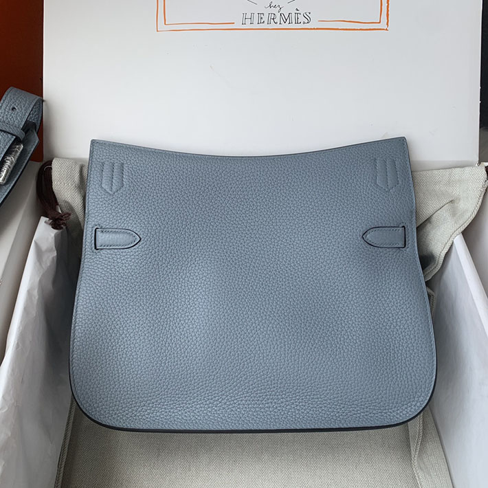 エルメス ジプシエールの通販 HERMES ジプシエール 28cm ブルーラン トリヨンクレマンス シルバー金具 H061784CKJ7 エルメス メンズ ショルダーバッグ - 画像 (8)