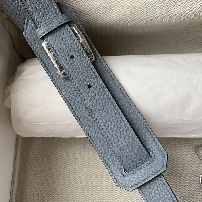 エルメス ジプシエールの通販 HERMES ジプシエール 28cm ブルーラン トリヨンクレマンス シルバー金具 H061784CKJ7 エルメス メンズ ショルダーバッグ - 画像 (2)