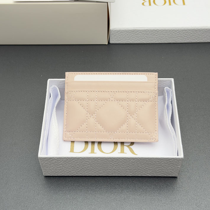 最高級ディオールスーパーコピー Dior Lady Dior Freesia カードホルダー ピンクベージュ S2604OUQA_M51U dior カードケース ピンク - 画像 (9)