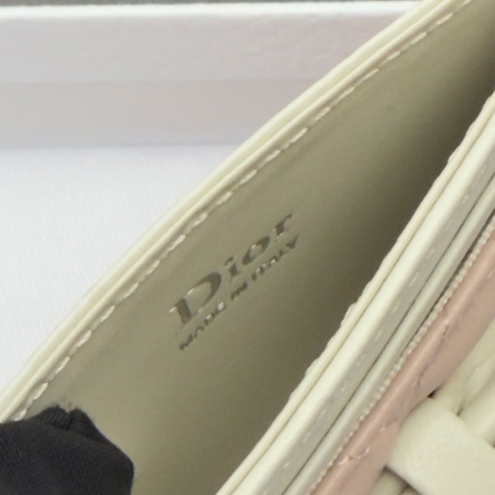 最高級ディオールスーパーコピー Dior Lady Dior Freesia カードホルダー ラテ/パウダーピンク S2604OUQC_M413 dior カードケース レディース - 画像 (3)