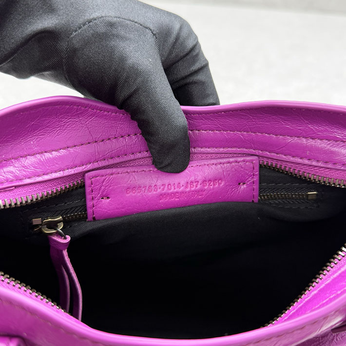 バレンシアガ バッグ 人気 レディース BALENCIAGA Le City バッグ ミニ アザレ 8657632ACFH5331 バレンシアガ ミニバッグ ショルダー - 画像 (5)