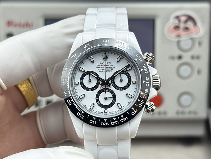 最高級ロレックススーパーコピー ROLEX コスモグラフ デイトナ オイスターブレスレット ホワイト Ref.126500LN デイトナ 126500 定価 - 画像 (9)