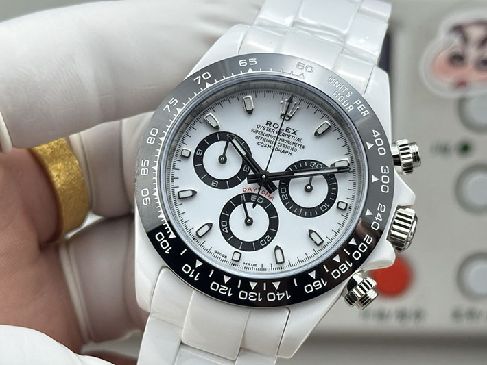 最高級ロレックススーパーコピー ROLEX コスモグラフ デイトナ オイスターブレスレット ホワイト Ref.126500LN デイトナ 126500 定価 - 画像 (6)