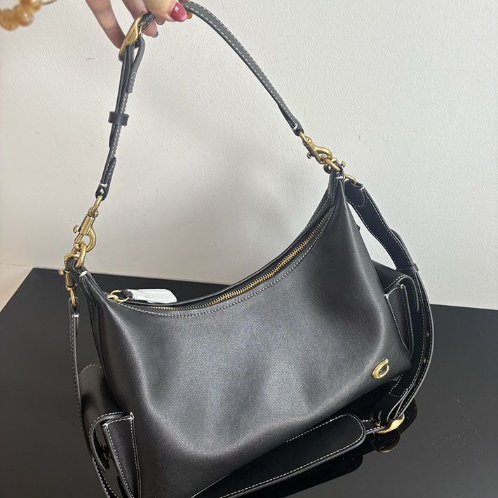 コーチ バッグ アウトレット COACH ジュリエットショルダーバッグ25・キルティング ブラック CDZ65 B4/BK コーチ バッグ 斜 めがけ 人気 - 画像 (8)