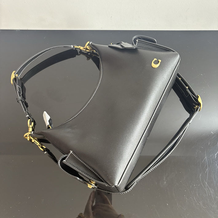 コーチ バッグ アウトレット COACH ジュリエットショルダーバッグ25・キルティング ブラック CDZ65 B4/BK コーチ バッグ 斜 めがけ 人気 - 画像 (5)